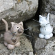 Chat en faïence "Pachat"