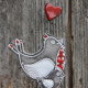 Duo de Cocottes sur socle - Petite Taille
