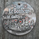 Boule déco (grand modèle) - Le bonheur se cultive