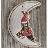 Lune et lutin de Noël