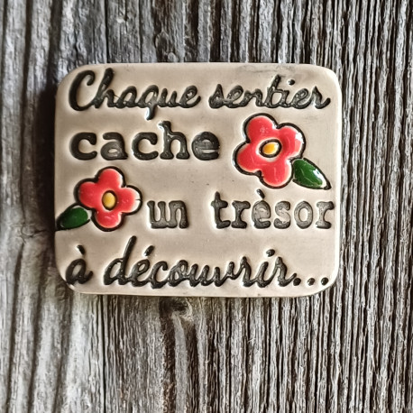 Aimant - Chaque sentier cache un trésor à découvrir