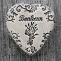 Plaque de porte - coeur